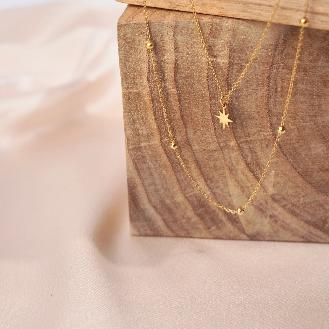 Dubble Star Necklace